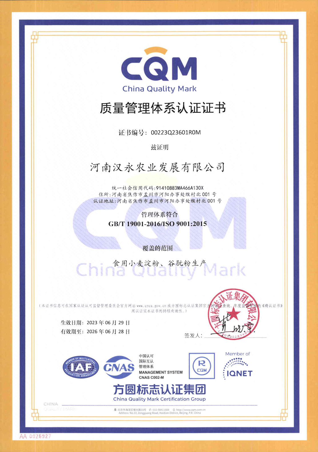 ISO 9001